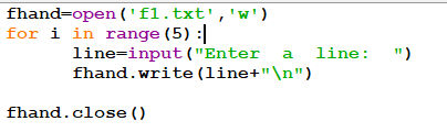 output