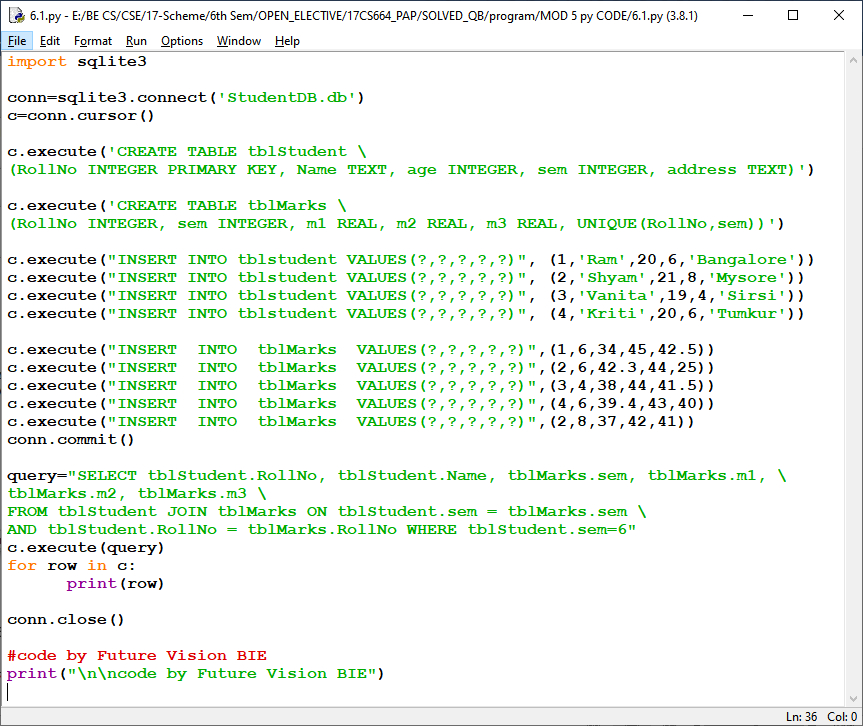 Program